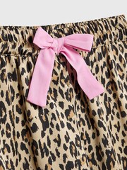 River Island Brown Leopard Heart Placket Pyjamas - Image 3 of 4