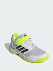 adidas White Speedcourt Indoor Shoes - Image 1 of 4
