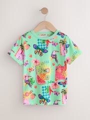 Mint Green Printed T-Shirt (3-16yrs) - Image 5 of 8