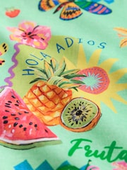 Mint Green Printed T-Shirt (3-16yrs) - Image 7 of 8