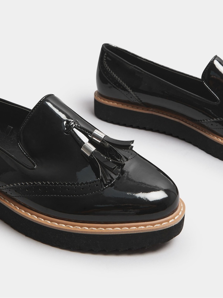 Long Tall Sally Brogued Tassle Loafers - صورة 4 من 4 Long Tall Sally Brogued Tassle Loafers - صورة 4 من 4
