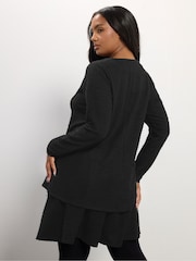 Yours Curve Boucle Button Front Cover-Up - صورة 3 من 5