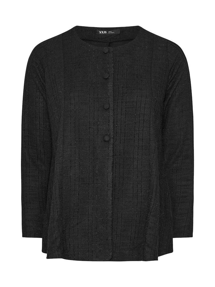 Yours Curve Boucle Button Front Cover-Up - صورة 5 من 5