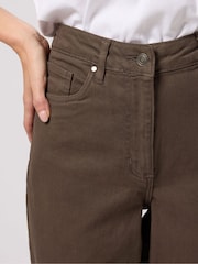 M&Co Brown Mom Jeans - Image 5 of 6