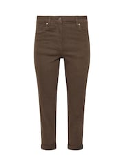 M&Co Brown Petite Mom Jeans - Image 5 of 5