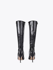 Kurt Geiger London Belgravia Knee Black Boots - Image 3 of 4