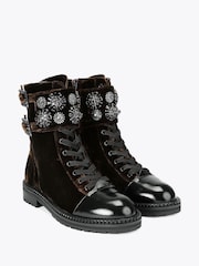 Kurt Geiger London Stoop Combat Boots - Image 3 of 4