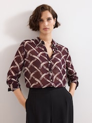 Phase Eight Red Cora Check Shirt - Image 1 of 7