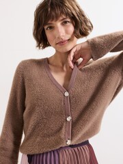 Phase Eight Brown Mindy Cardigan - Image 1 of 7