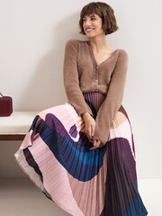 Phase Eight Brown Mindy Cardigan - Image 3 of 7