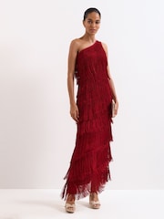 Phase Eight Red Otto Dress - Image 1 of 7