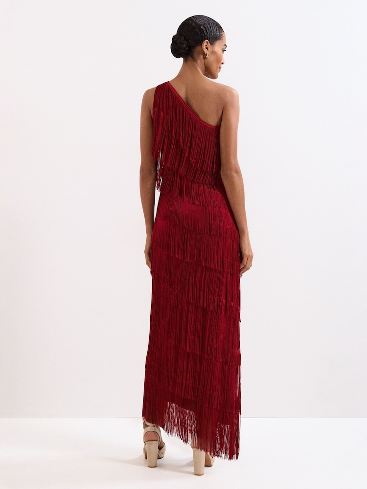 Phase Eight Red Otto Dress - Image 2 of 7 Phase Eight Red Otto Dress - Image 2 of 7