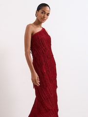 Phase Eight Red Otto Dress - Image 3 of 7