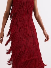 Phase Eight Red Otto Dress - Image 6 of 7
