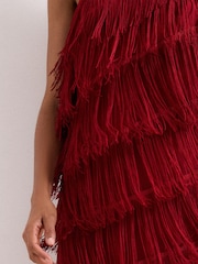 Phase Eight Red Otto Dress - Image 7 of 7