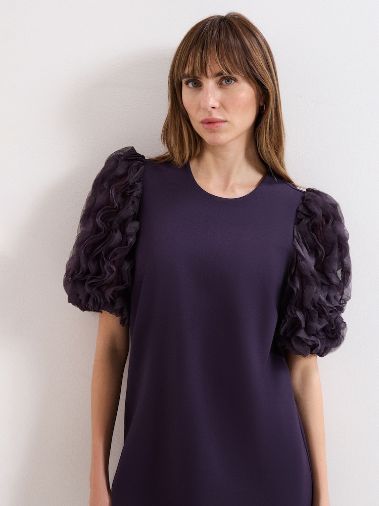 phase eight dress purple Phase Eight Breesha Belted Dress, Purple