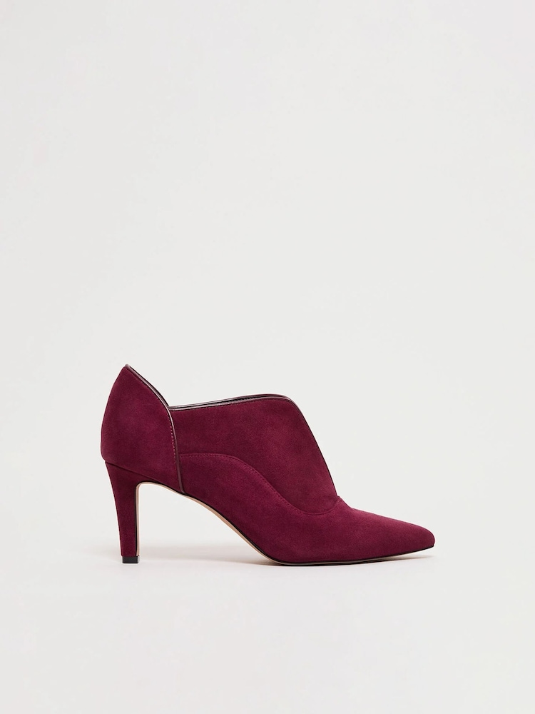 Phase Eight Red Suede Boots - Image 1 of 8