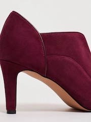 Phase Eight Red Suede Boots - Image 7 of 8