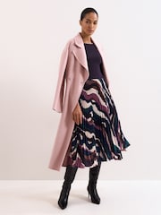 Phase Eight Purple Petite Riley Dress - Image 3 of 7