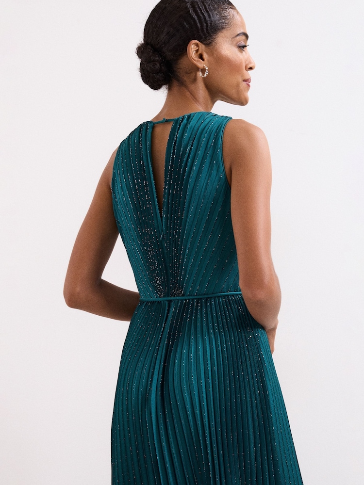 Phase Eight Green Petite Simara Dress - Image 7 of 7