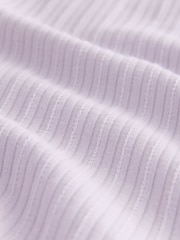 Lilac Purple Frill Ribbed Vest (3-16yrs) - Image 8 of 8