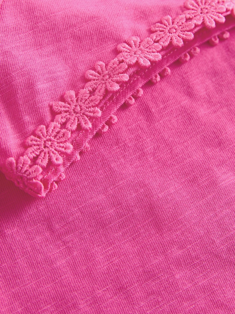 Bright Pink Daisy Pocket T-Shirt (1.5-16yrs) - Image 7 of 7 Bright Pink Daisy Pocket T-Shirt (1.5-16yrs) - Image 7 of 7