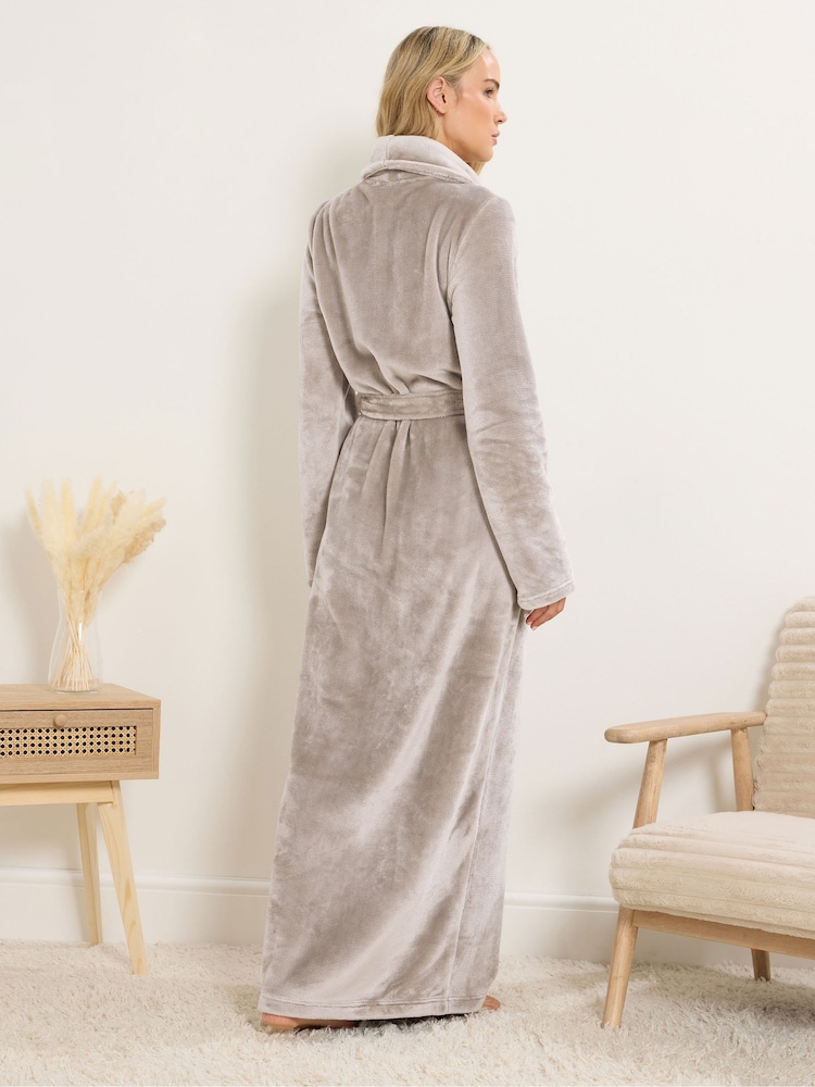 tall dressing gown ladies Buy Long Tall Sally Natural Super Luxe Shawl Maxi Robe from Next USA