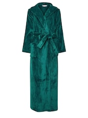 M&Co Green Super Luxe Shawl Maxi Robe - Image 5 of 5