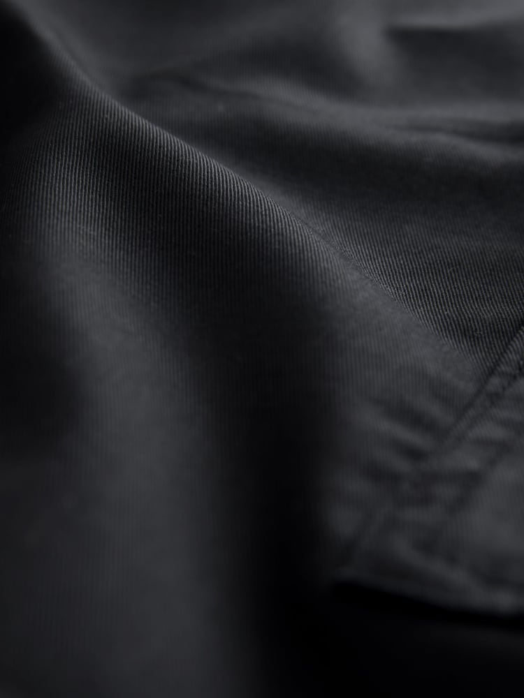 黑色 - 彈性工裝短褲 - 圖片 11/11