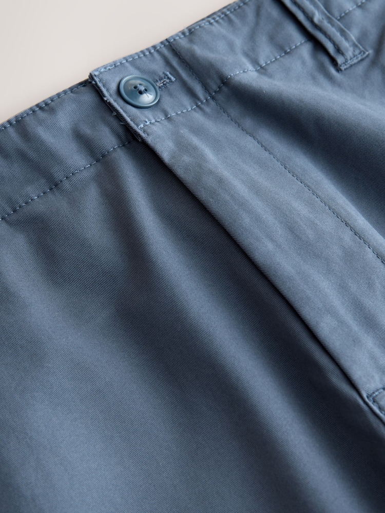 Vintage Blue Stretch Cargo Shorts - Image 2 of 3