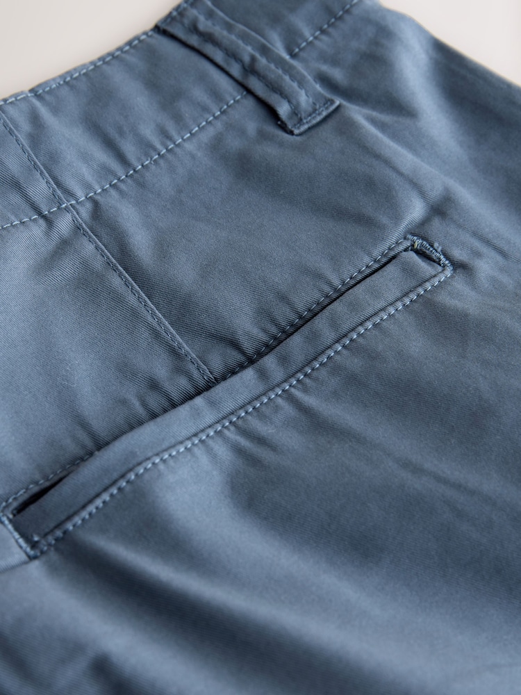 Vintage Blue Stretch Cargo Shorts - Image 3 of 3
