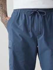 Blue Technical Cargo Shorts - Image 3 of 6