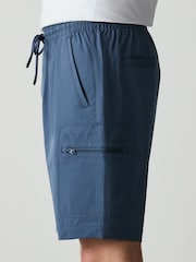 Blue Technical Cargo Shorts - Image 5 of 6