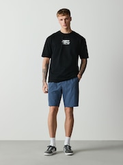 Blue Technical Cargo Shorts - Image 6 of 6