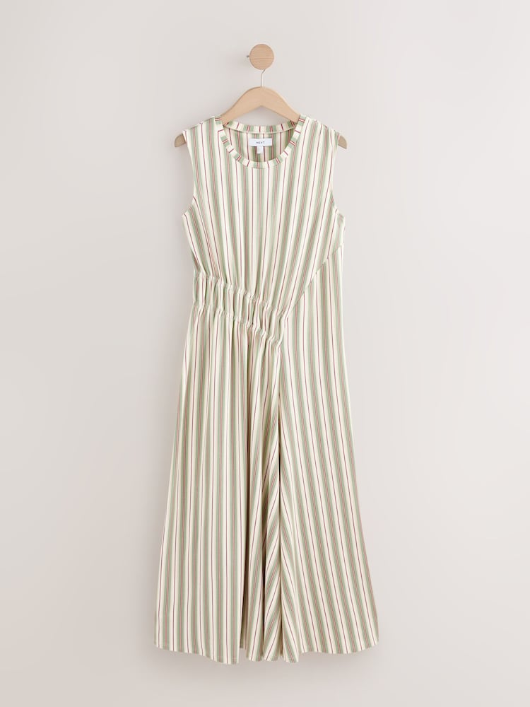 Multi Stripe Jersey Midi Dress - Image 1 of 3
