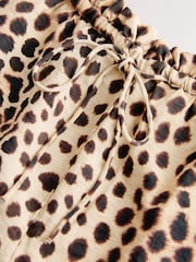 הדפס מנומר - מכנסי חוף קצרים קיציים - תמונה 7 מתוך 8