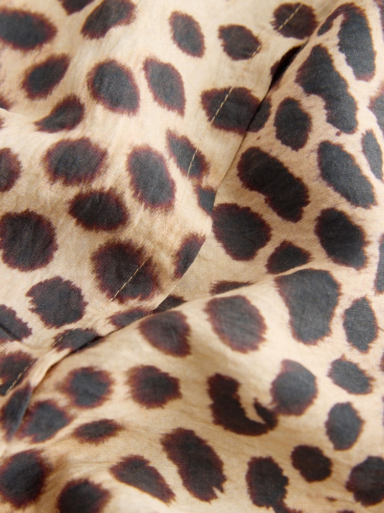 הדפס מנומר - מכנסי חוף קצרים קיציים - תמונה 8 מתוך 8