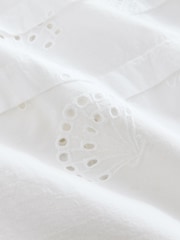 Белый - Broderie 2-in-1 Sleeveless Dress - Изображение 6 7