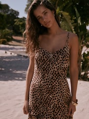 Animal - Rochie midi cu nasturi - Imaginea 2 din 4