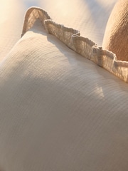 Muslin Ruffle Edge Cushion - 圖片 2/4