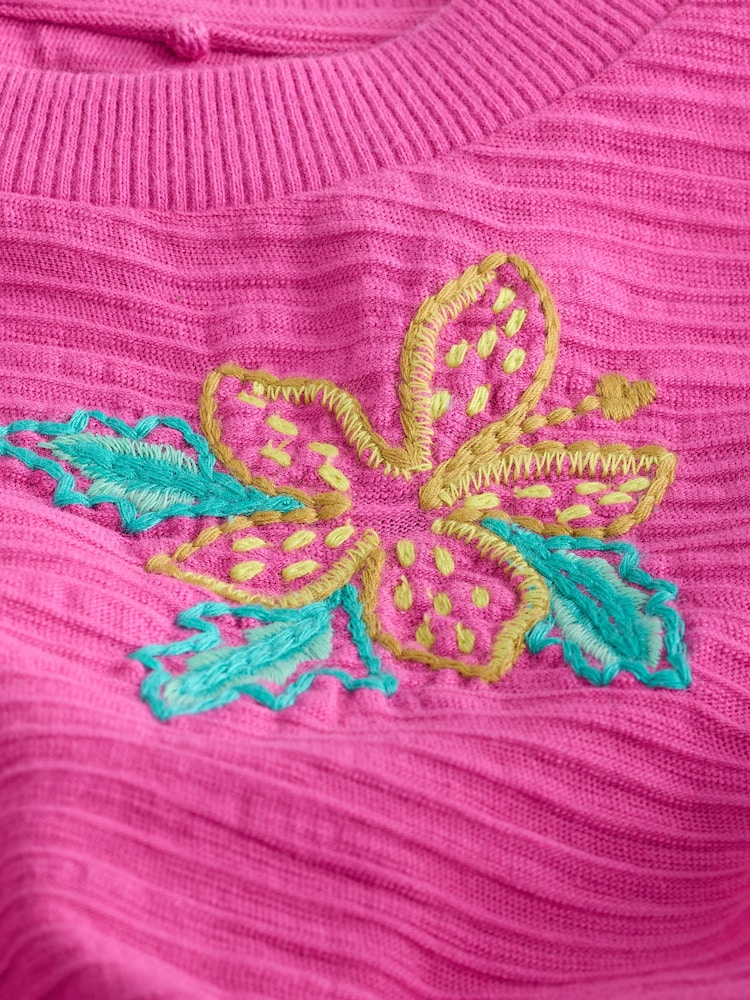 Rosa - Embroidery Vest and Shorts Set (3-16yrs) - Imagen 8 de 8