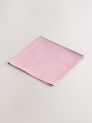 Pink Silk Tie Pocket Square and Pin Set - Image 3 of 4