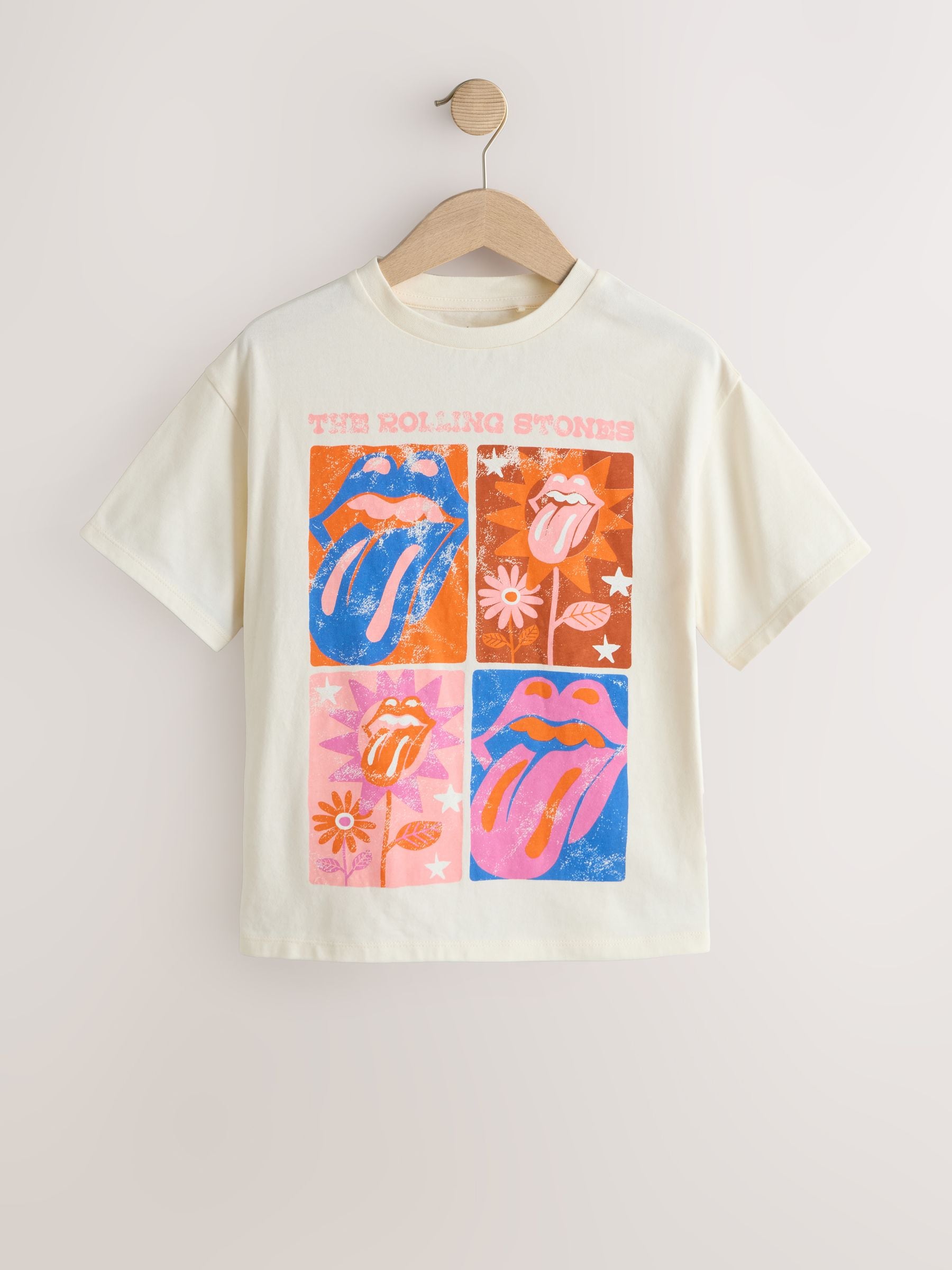 Next：日本 ベージュ - The Rolling Stones バンド Tシャツ（3～16 歳