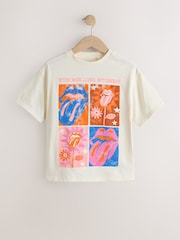 بيج فاتح - تيشرت فرقة The Rolling Stones (3-16سنة) - صورة 5 من 8