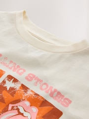 بيج فاتح - تيشرت فرقة The Rolling Stones (3-16سنة) - صورة 7 من 8