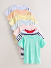 Multi Graphic T-Shirts 7 Pack (3-16yrs) - Image 1 of 12