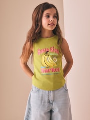 Green Banana - Ribbed Vest (3-16yrs) - Imaginea 1 din 8