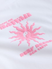 White Sun Graphic T-Shirt (3-16yrs) - Image 7 of 7