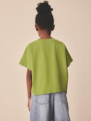 Green Chilli - Tricou cu croi pătrat cu model grafic (3-16yrs) - Imaginea 2 din 8