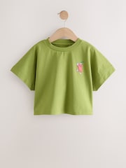 Green Chilli - Tricou cu croi pătrat cu model grafic (3-16yrs) - Imaginea 5 din 8